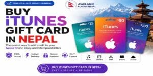 Buy iTunes Gift Card in Nepal