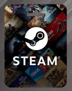 Steam gift card