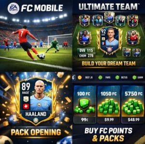 Buy FC Points Nepal | EA Sports FC Mobile Instant Delivery
