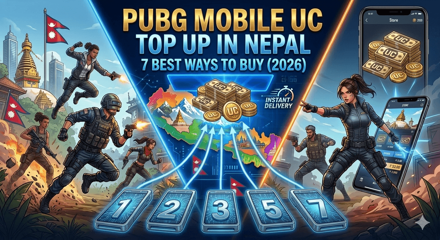 PUBG Mobile UC Top Up in Nepal