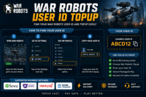 War Robots User ID|War Robots Top Up by User ID | Buy War Robots D-Gems